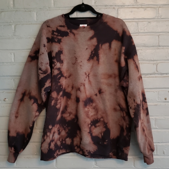 Tops - Bleach Tie Dye Pullover